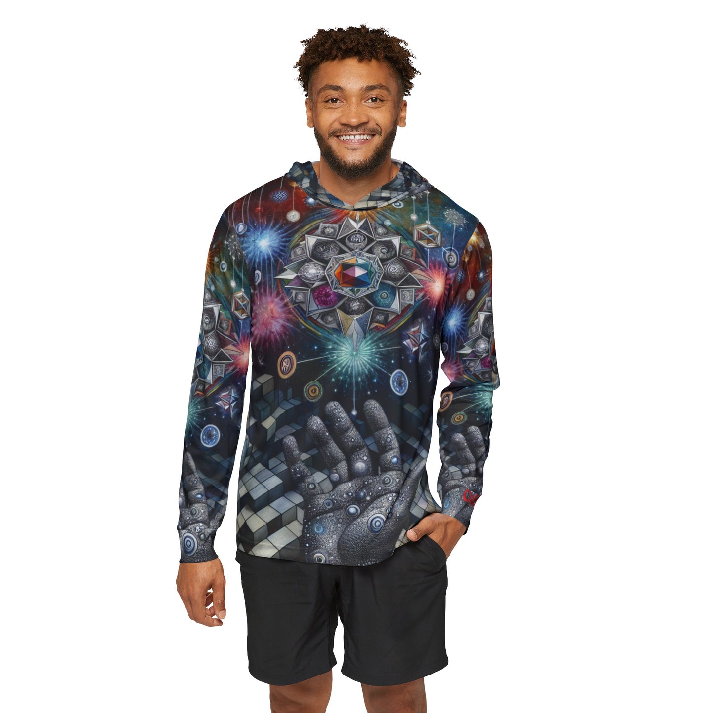 Cosmic Mandala Explorer Hoodie