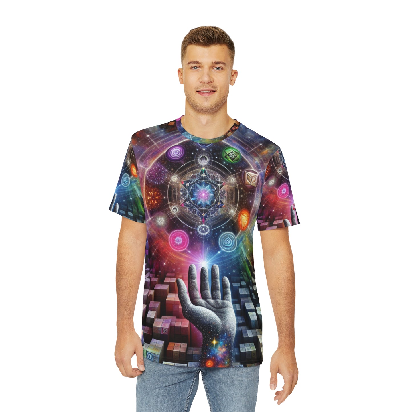 Cosmic Hand Elements Tee