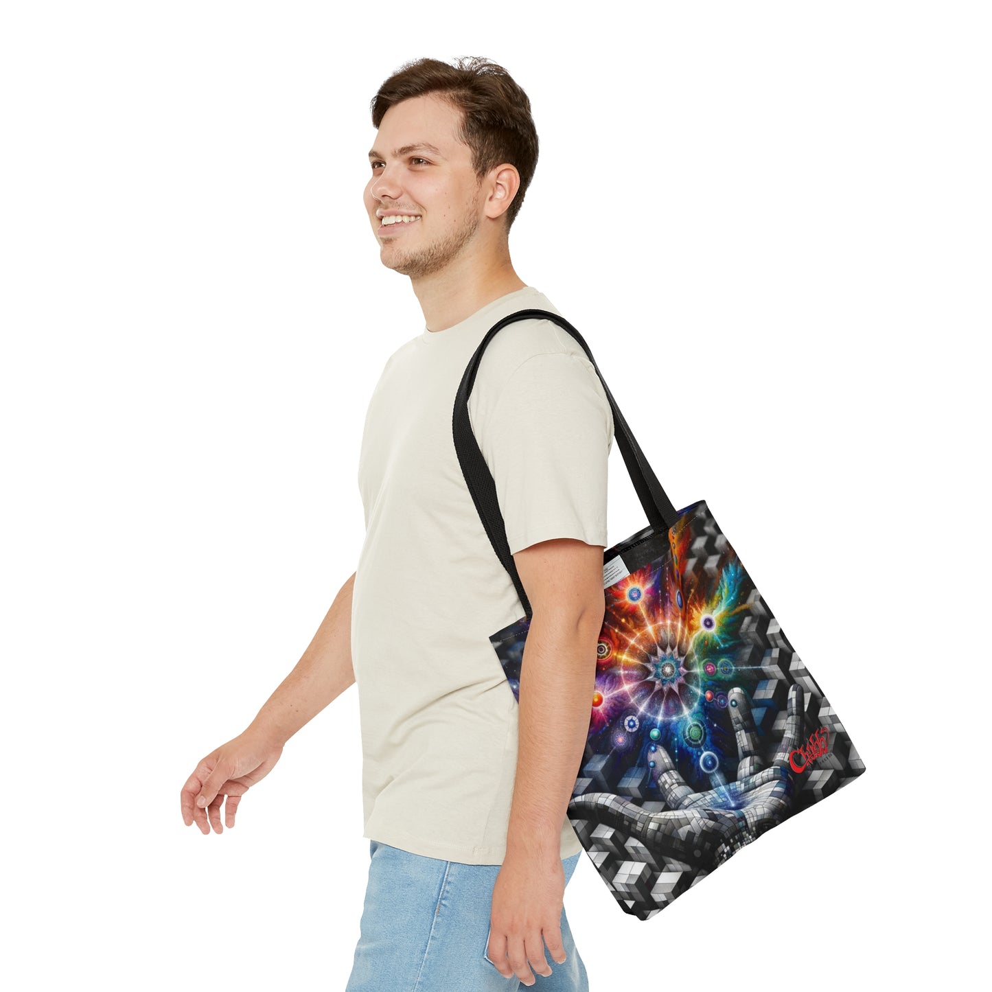 Cosmic Hand Tote Bag