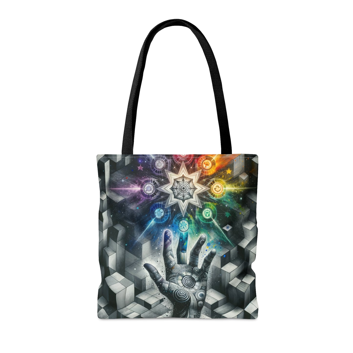 Cosmic Hand Tote Bag