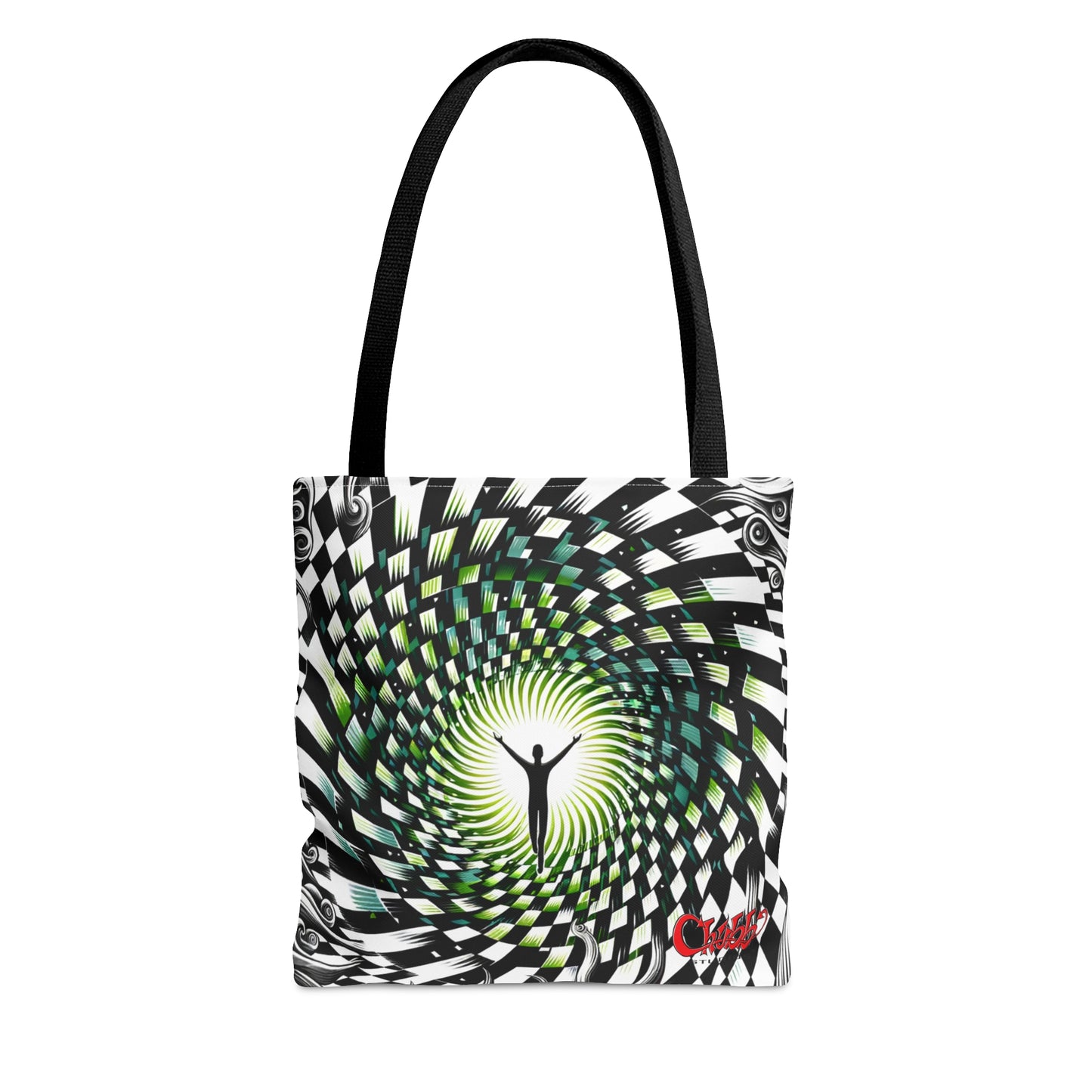 Hypnotic Vortex Tote Bag