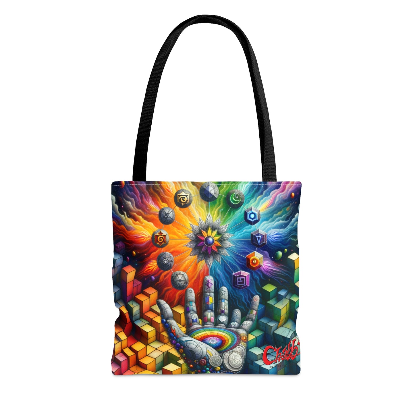 Cosmic Hand Tote Bag