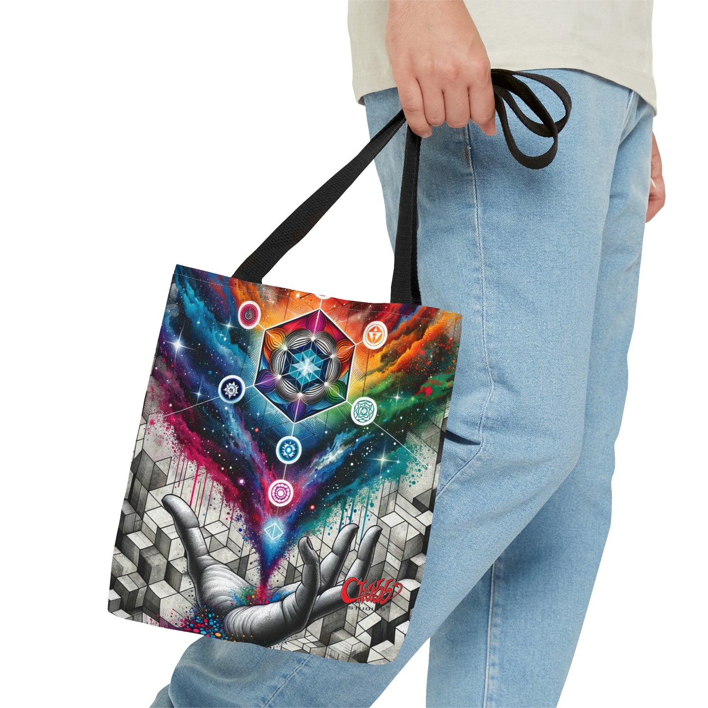 Cosmic Energy Tote Bag