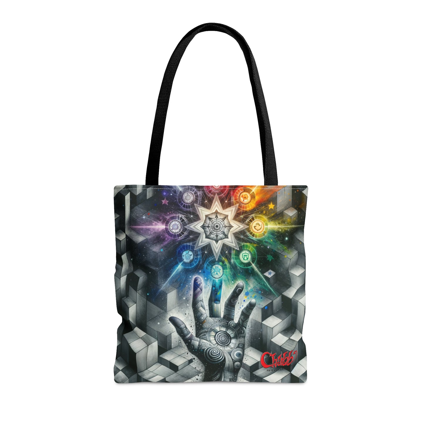 Cosmic Hand Tote Bag