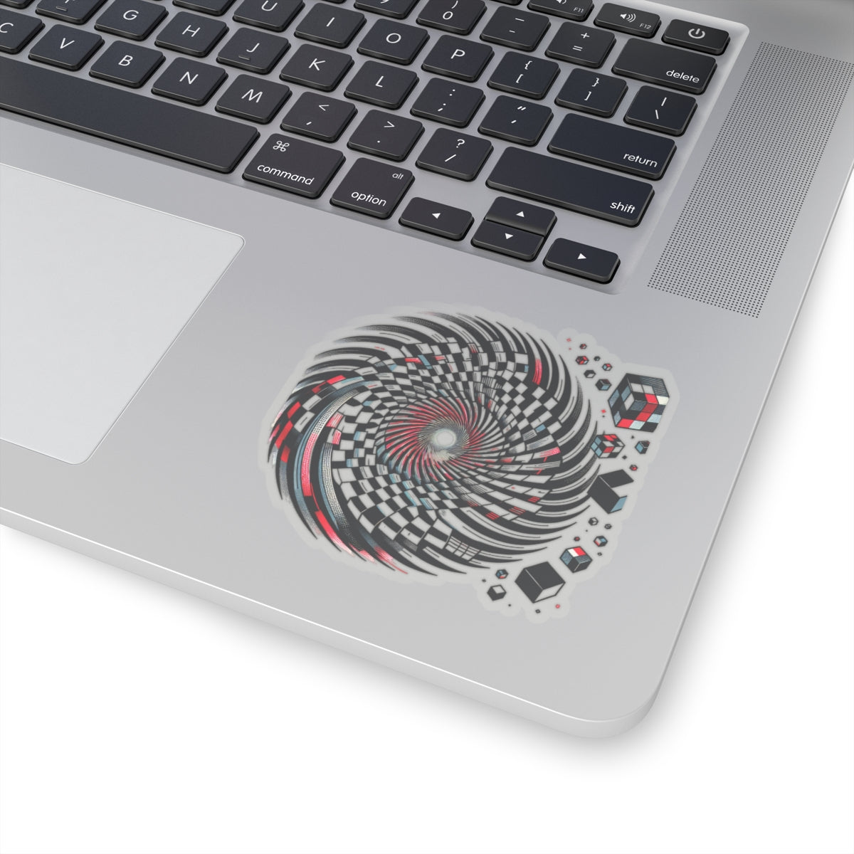 Hypnotic Vortex Geometric Sticker