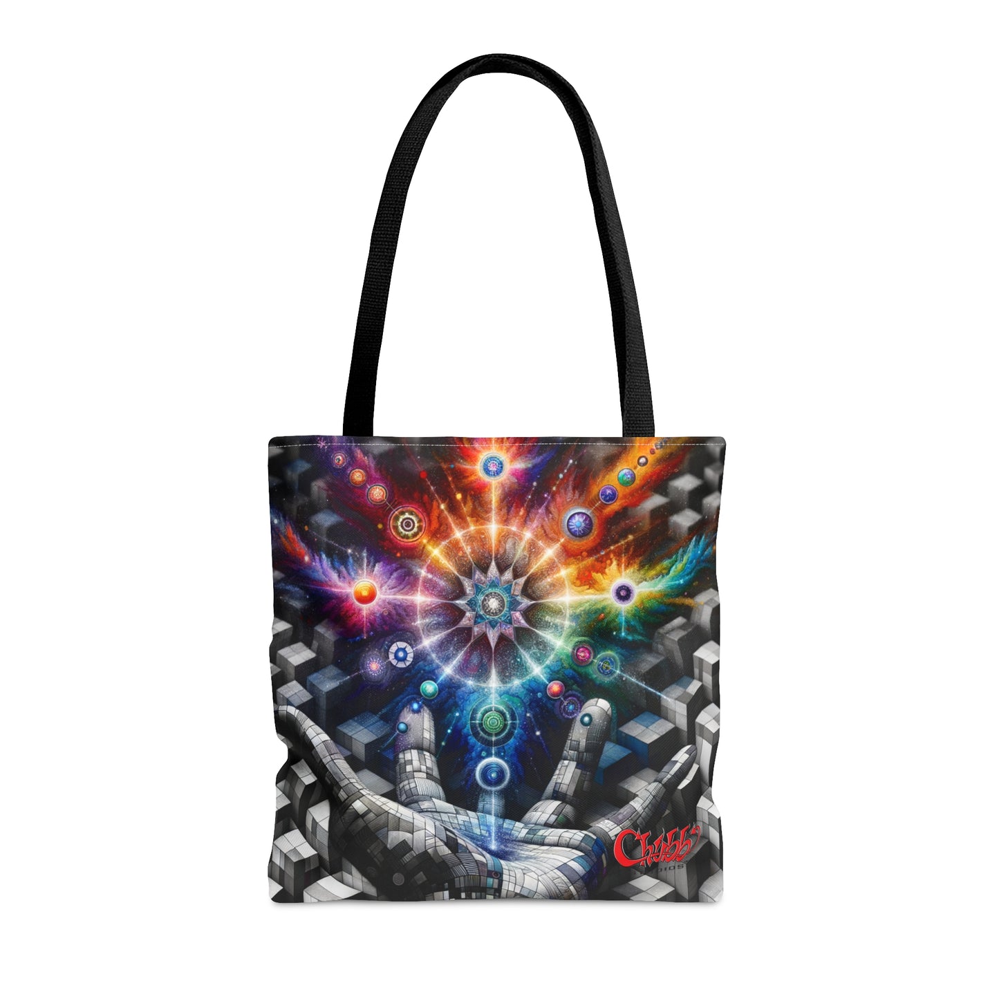 Cosmic Hand Tote Bag