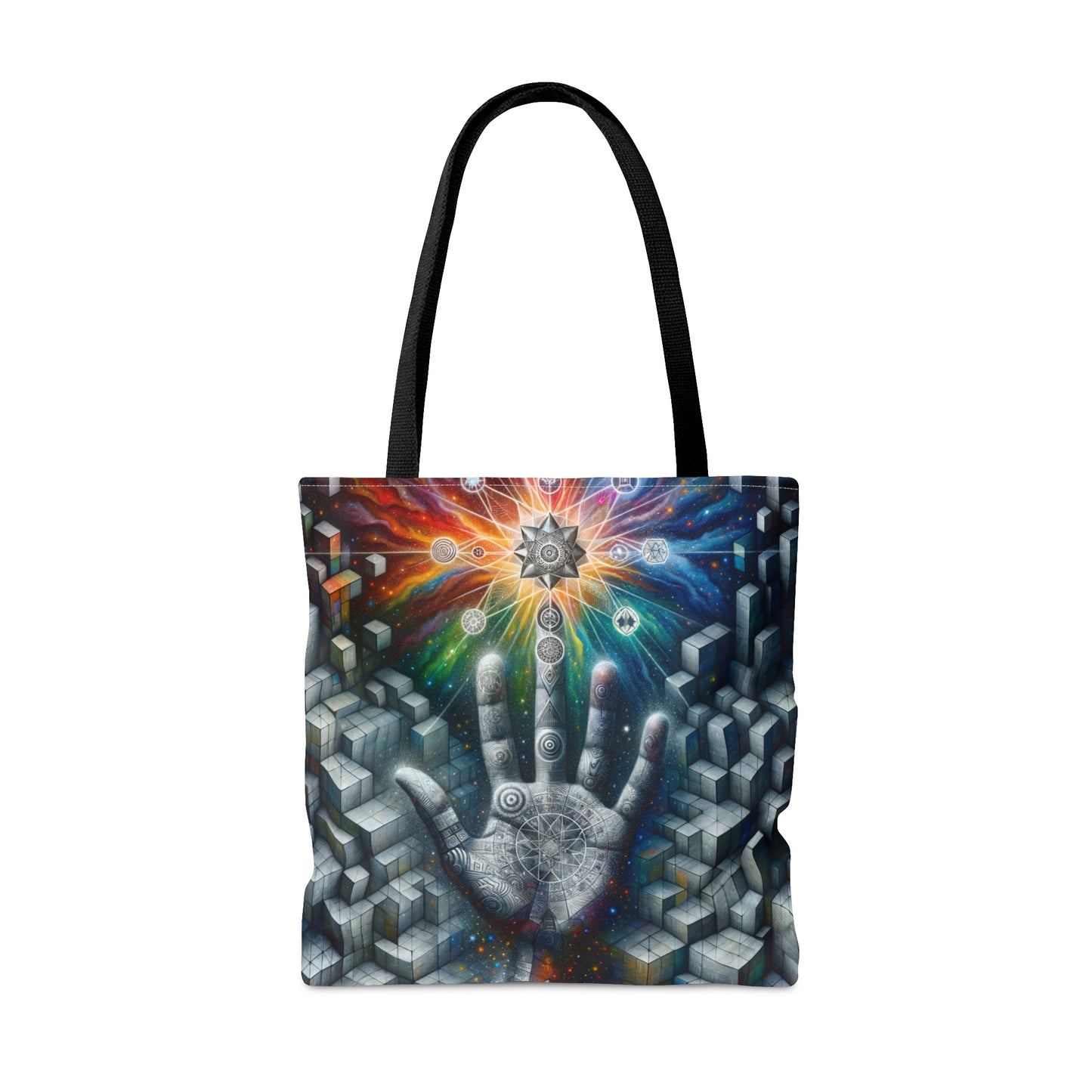 Cosmic Hand Tote Bag