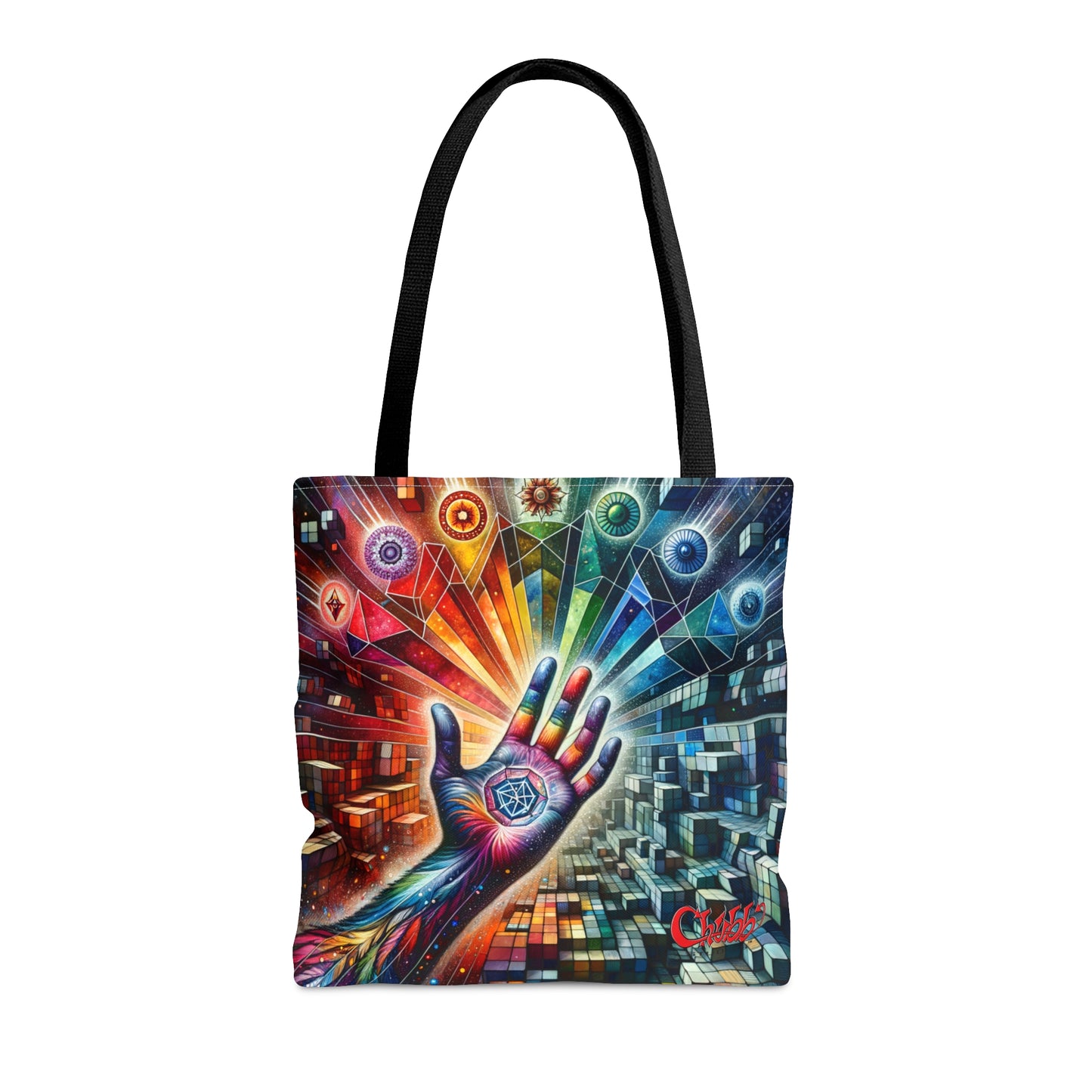 Cosmic Hand Tote Bag