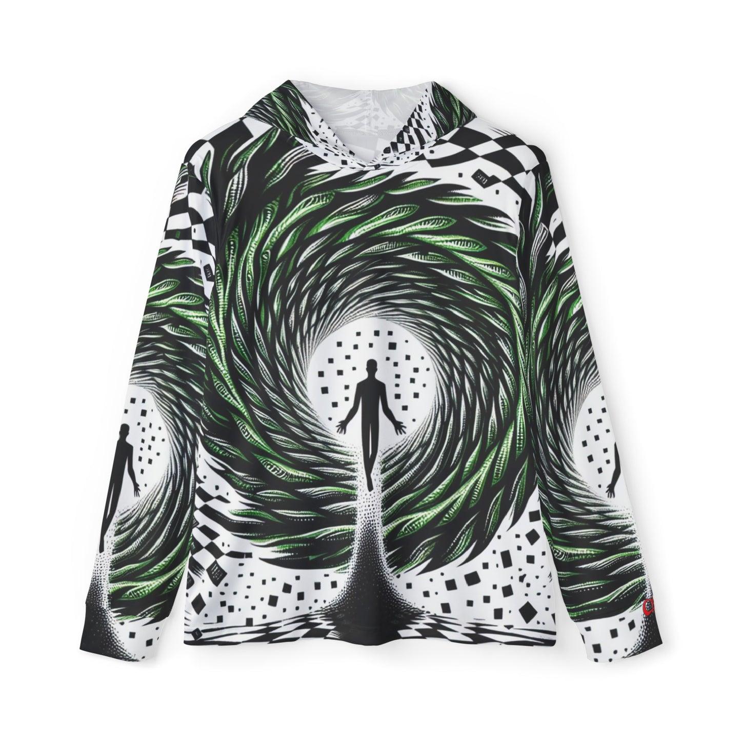 Hypnotic Vortex Graphic Hoodie