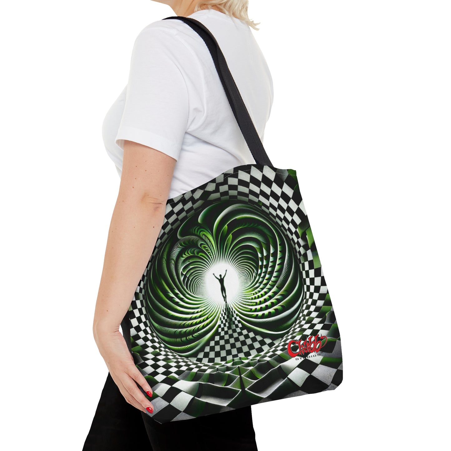 Hypnotic Vortex Tote