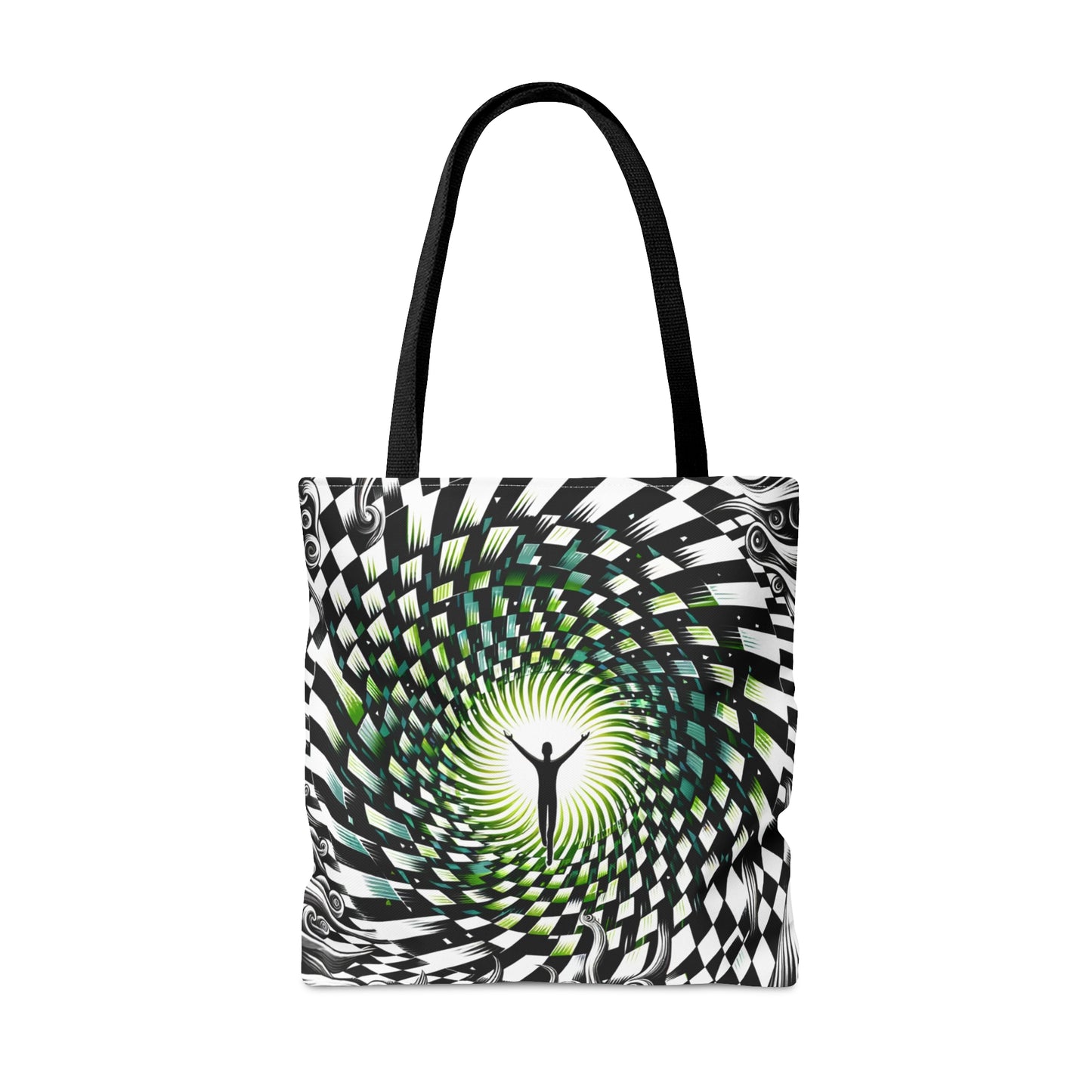 Hypnotic Vortex Tote Bag