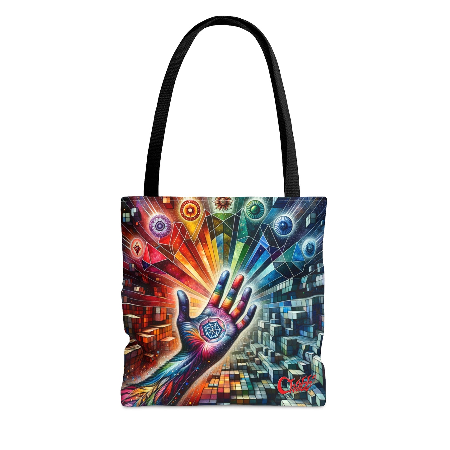 Cosmic Hand Tote Bag