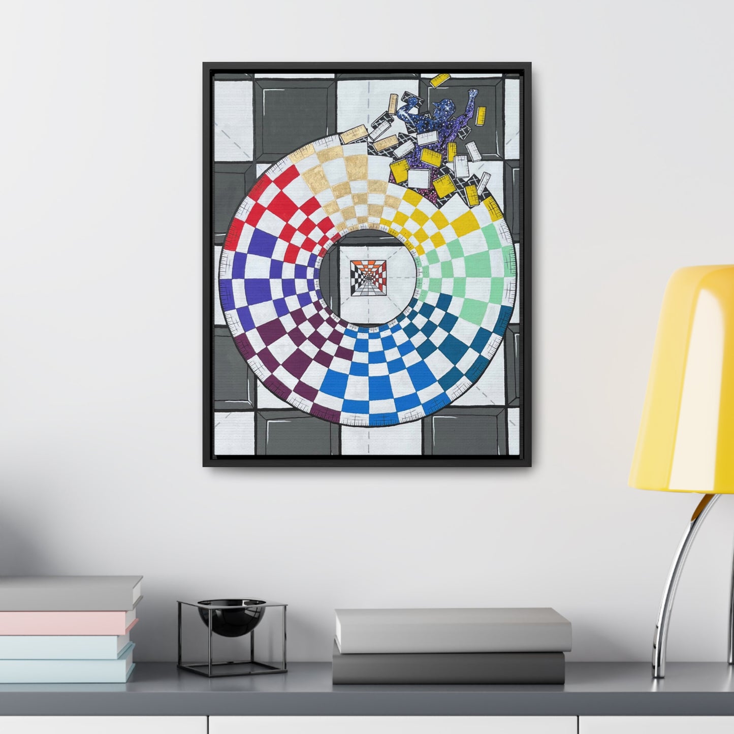 "Breaking The Cycle" by Chubb Studios Canvas Art