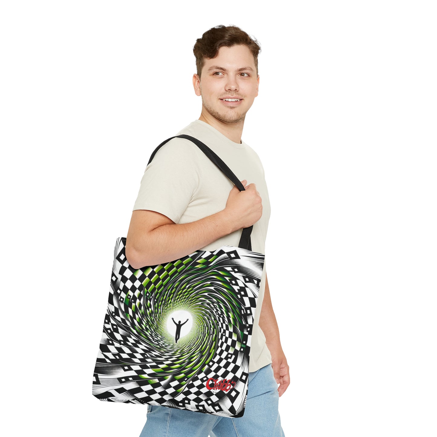 Hypnotic Vortex Tote