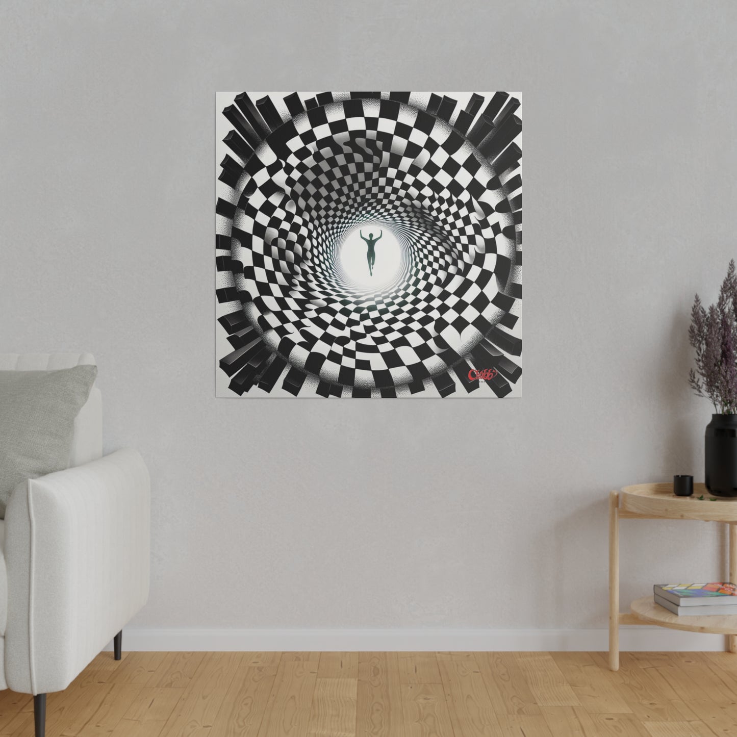 Surreal Vortex Canvas Art