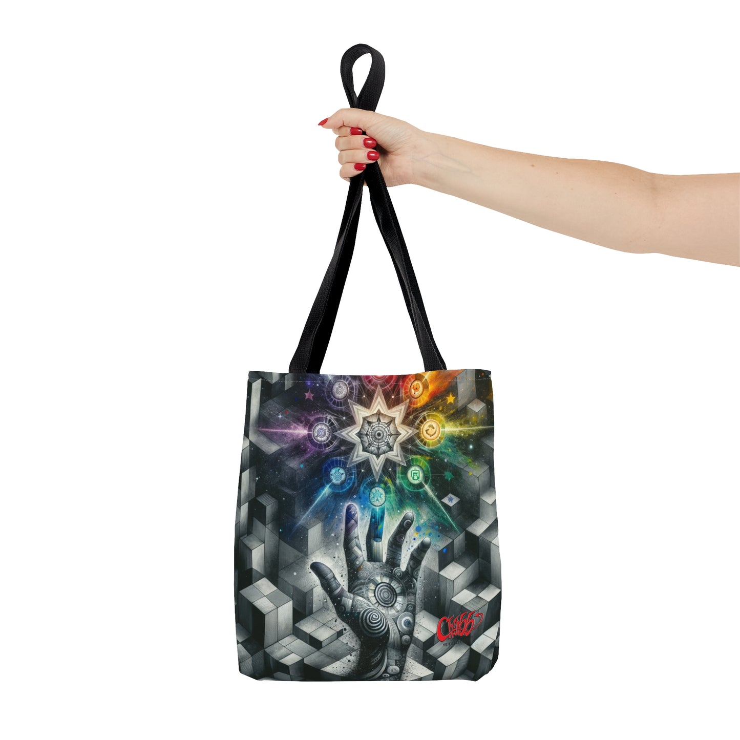 Cosmic Hand Tote Bag