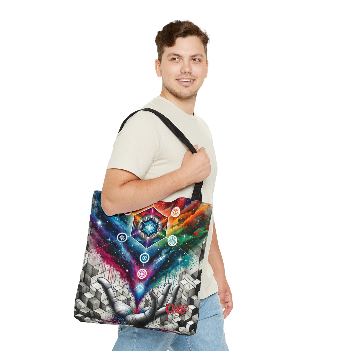 Cosmic Energy Tote Bag