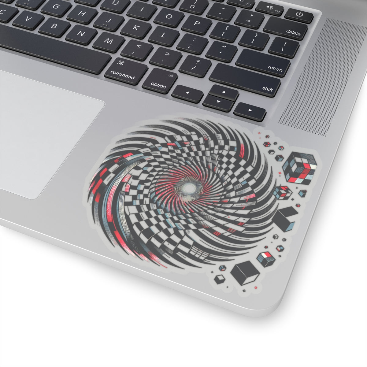 Hypnotic Vortex Geometric Sticker