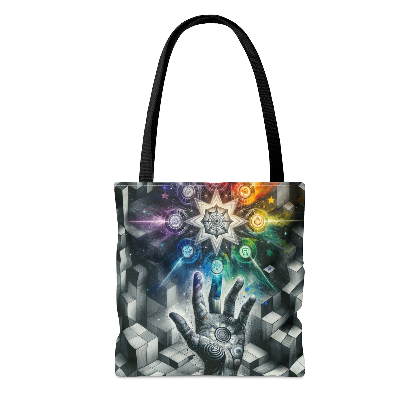 Cosmic Hand Tote Bag