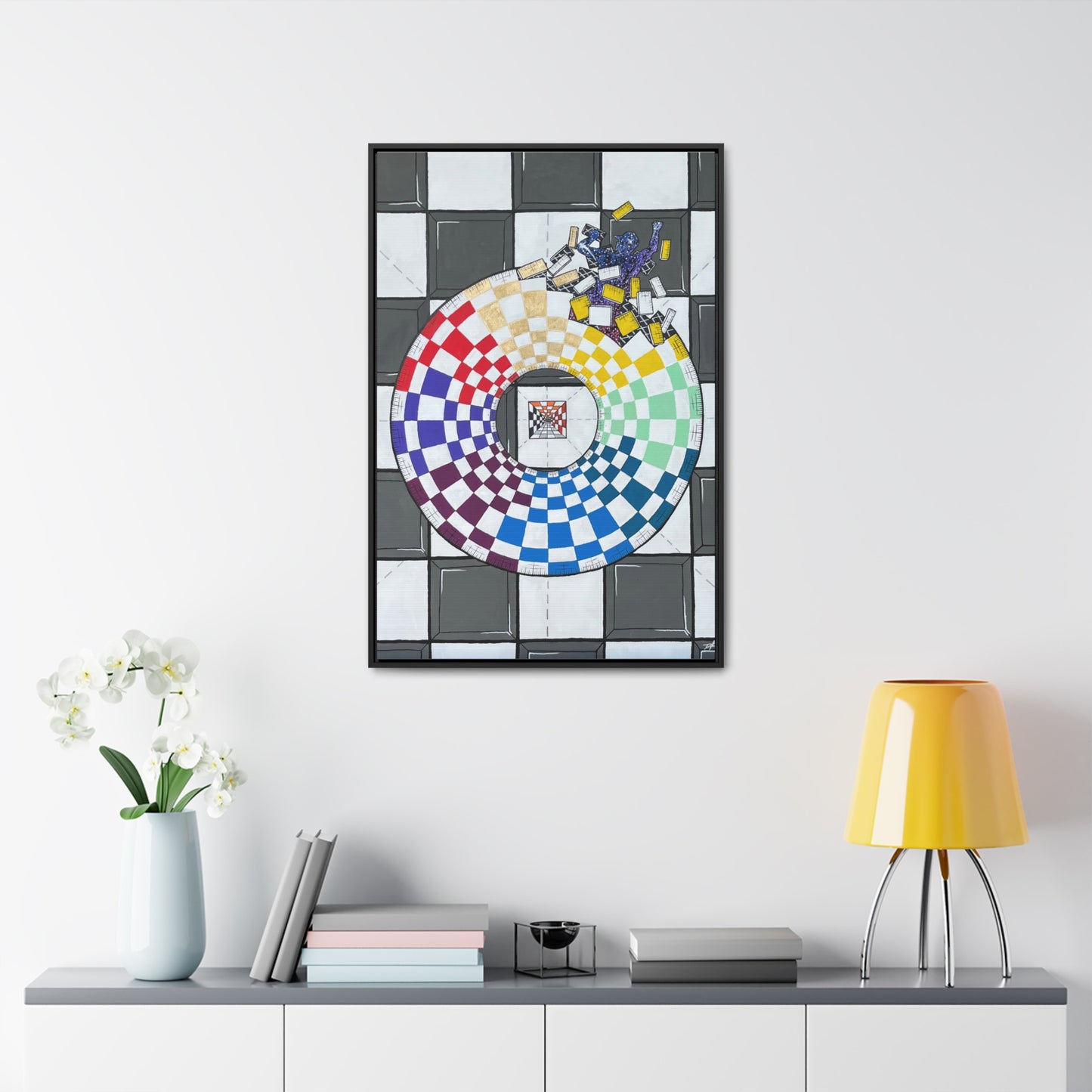 "Breaking The Cycle" by Chubb Studios Canvas Art