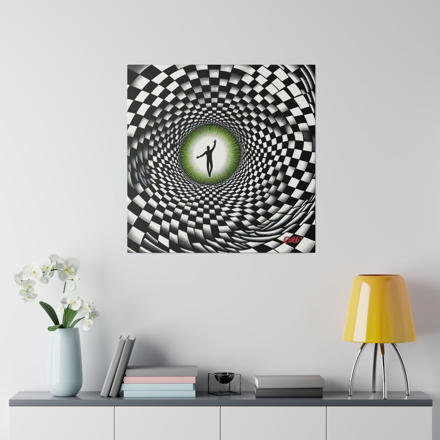 Surreal Vortex Canvas