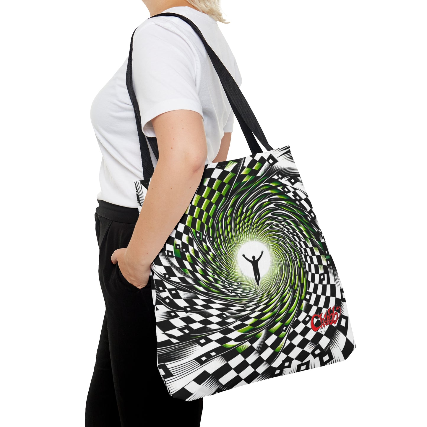 Hypnotic Vortex Tote