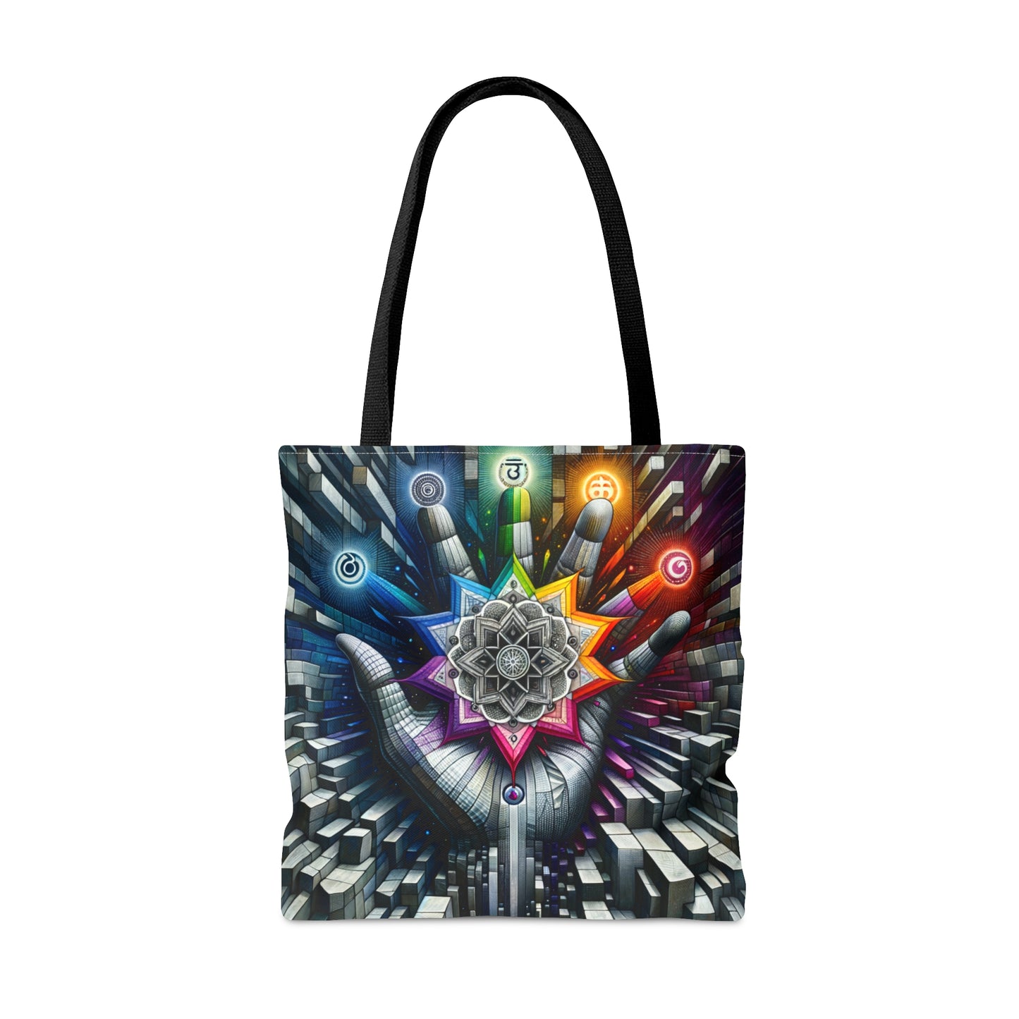 Cosmic Mandala Tote Bag