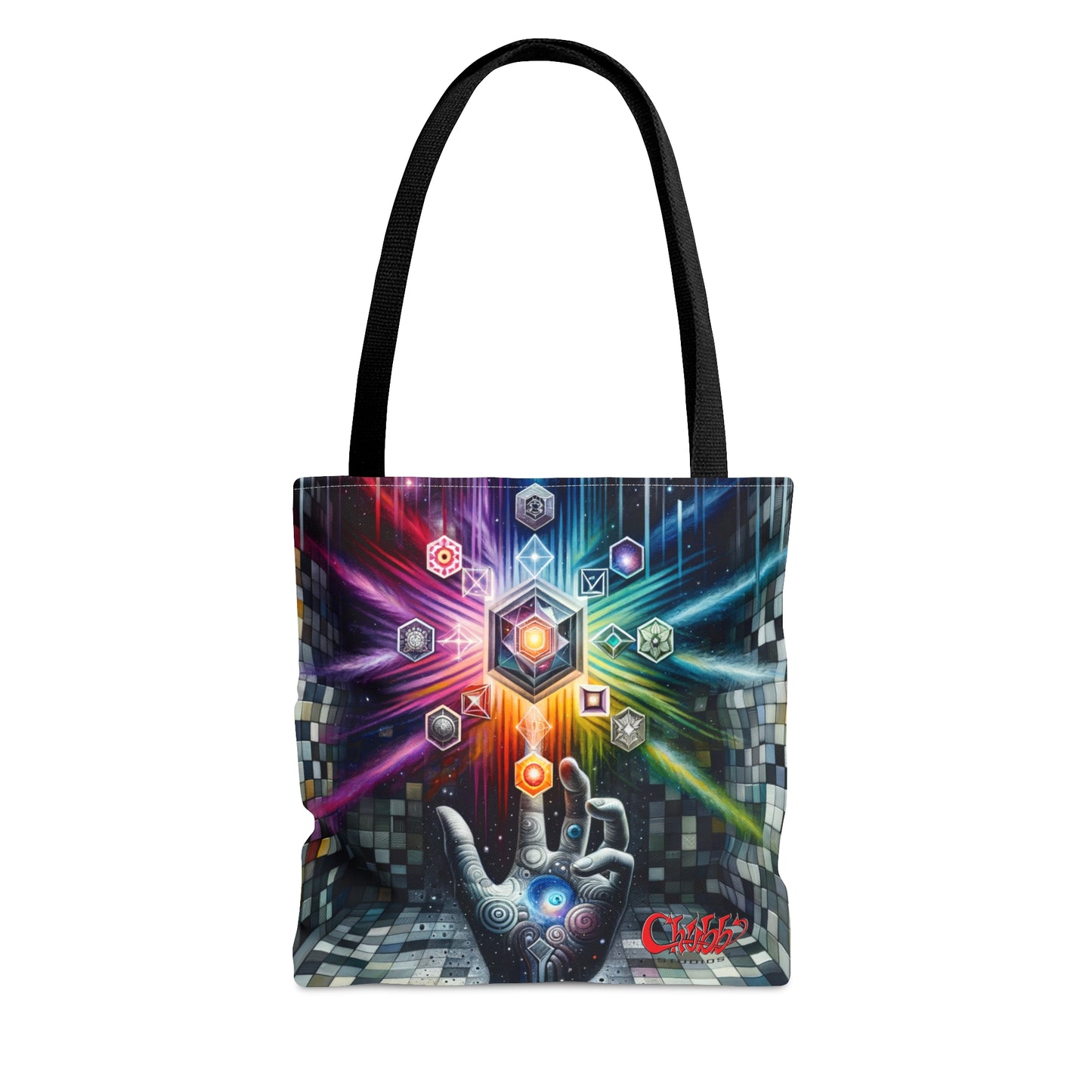 Cosmic Hand Tote Bag