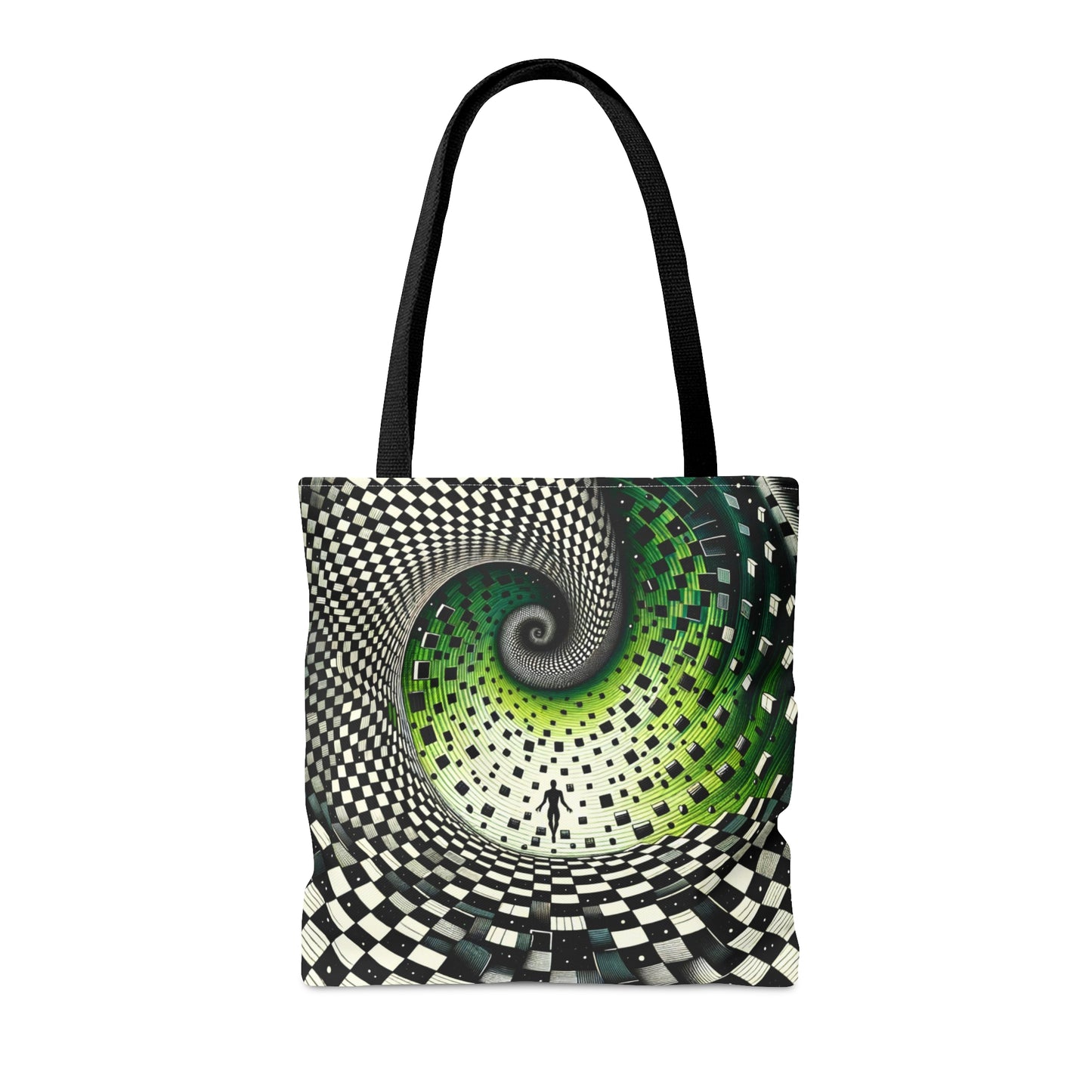 Hypnotic Vortex Tote Bag