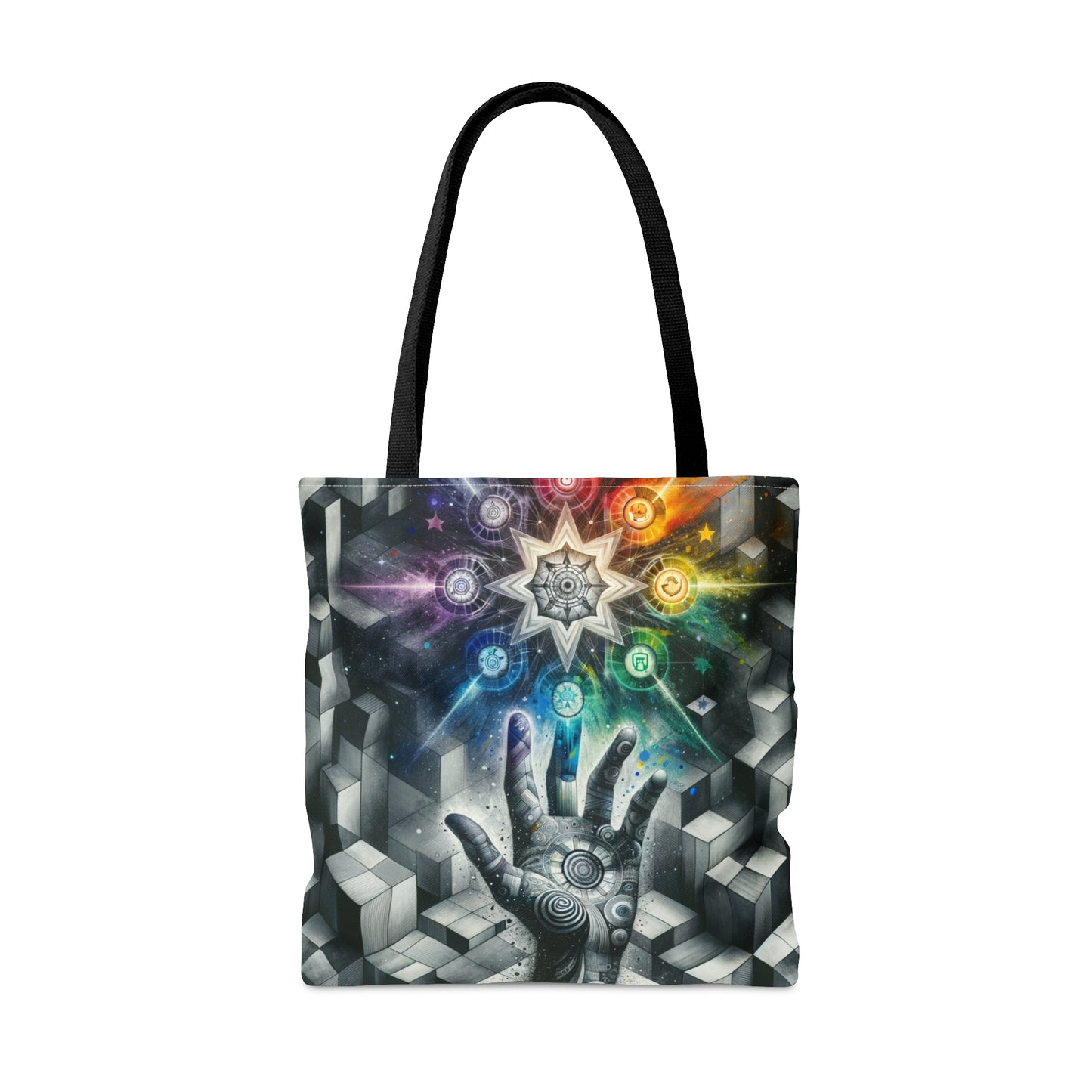 Cosmic Hand Tote Bag