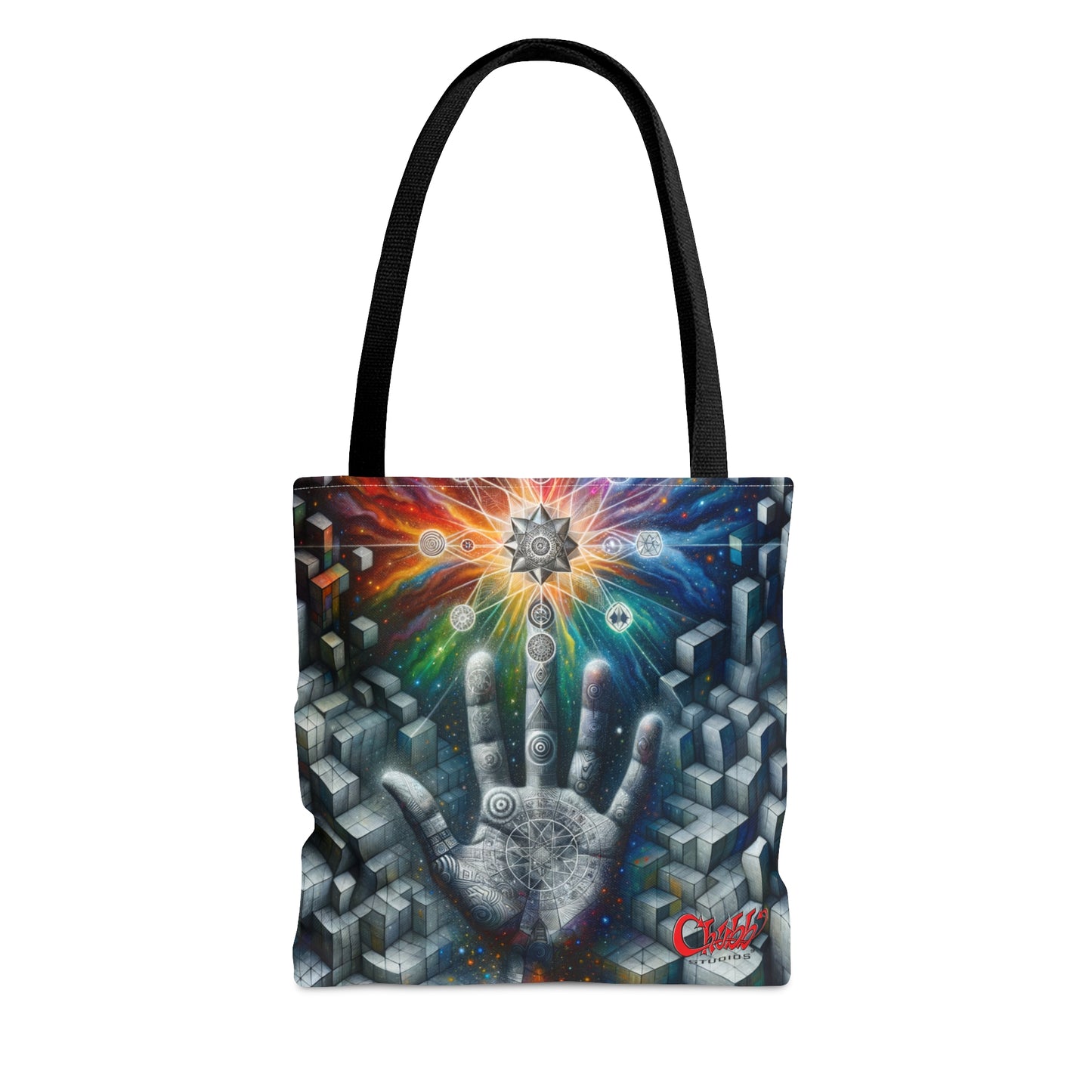 Cosmic Hand Tote Bag