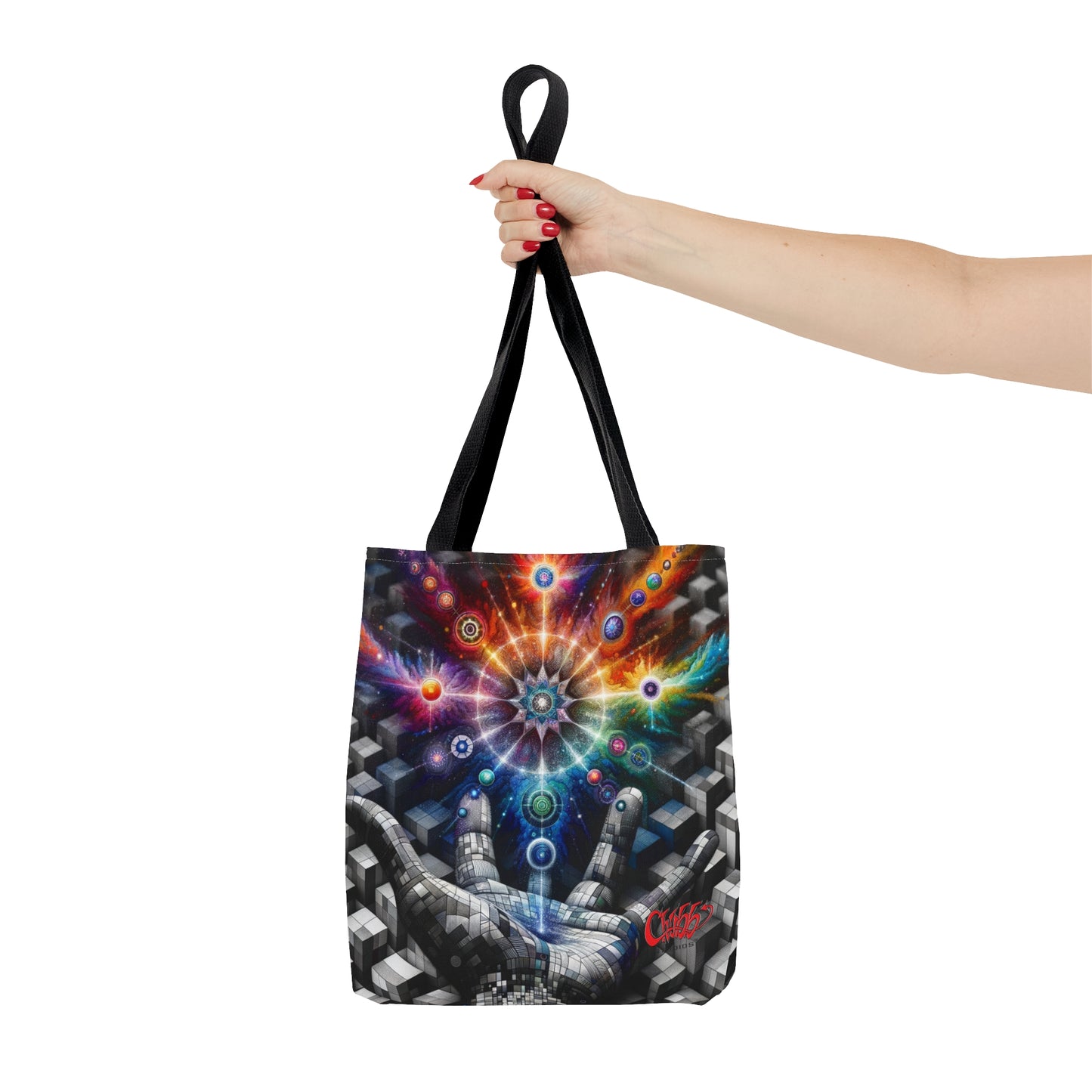 Cosmic Hand Tote Bag