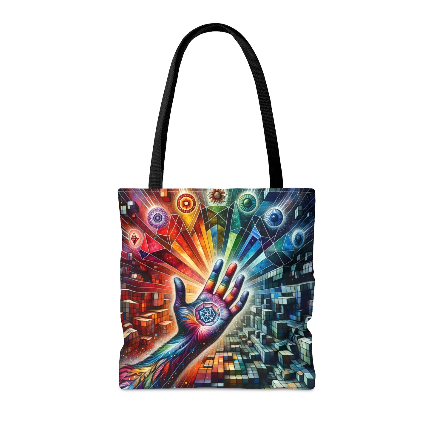 Cosmic Hand Tote Bag