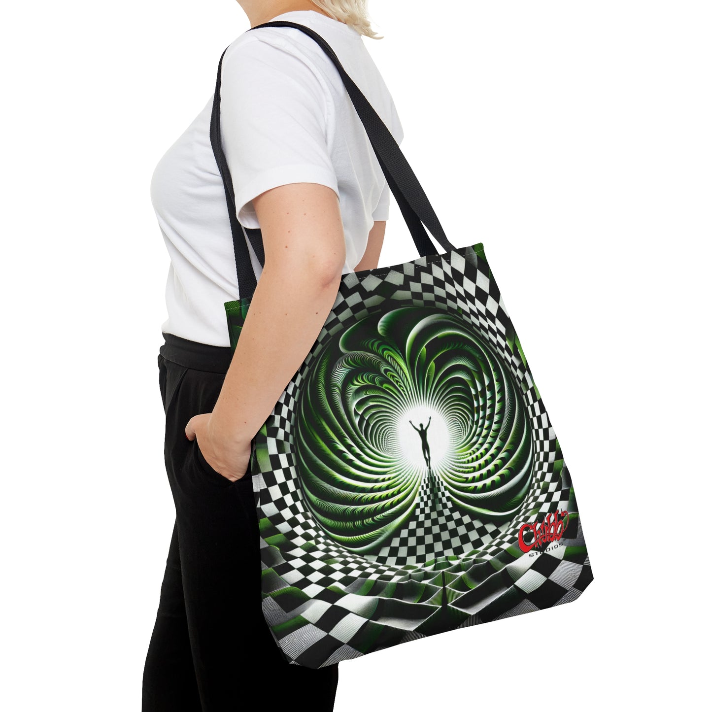 Hypnotic Vortex Tote