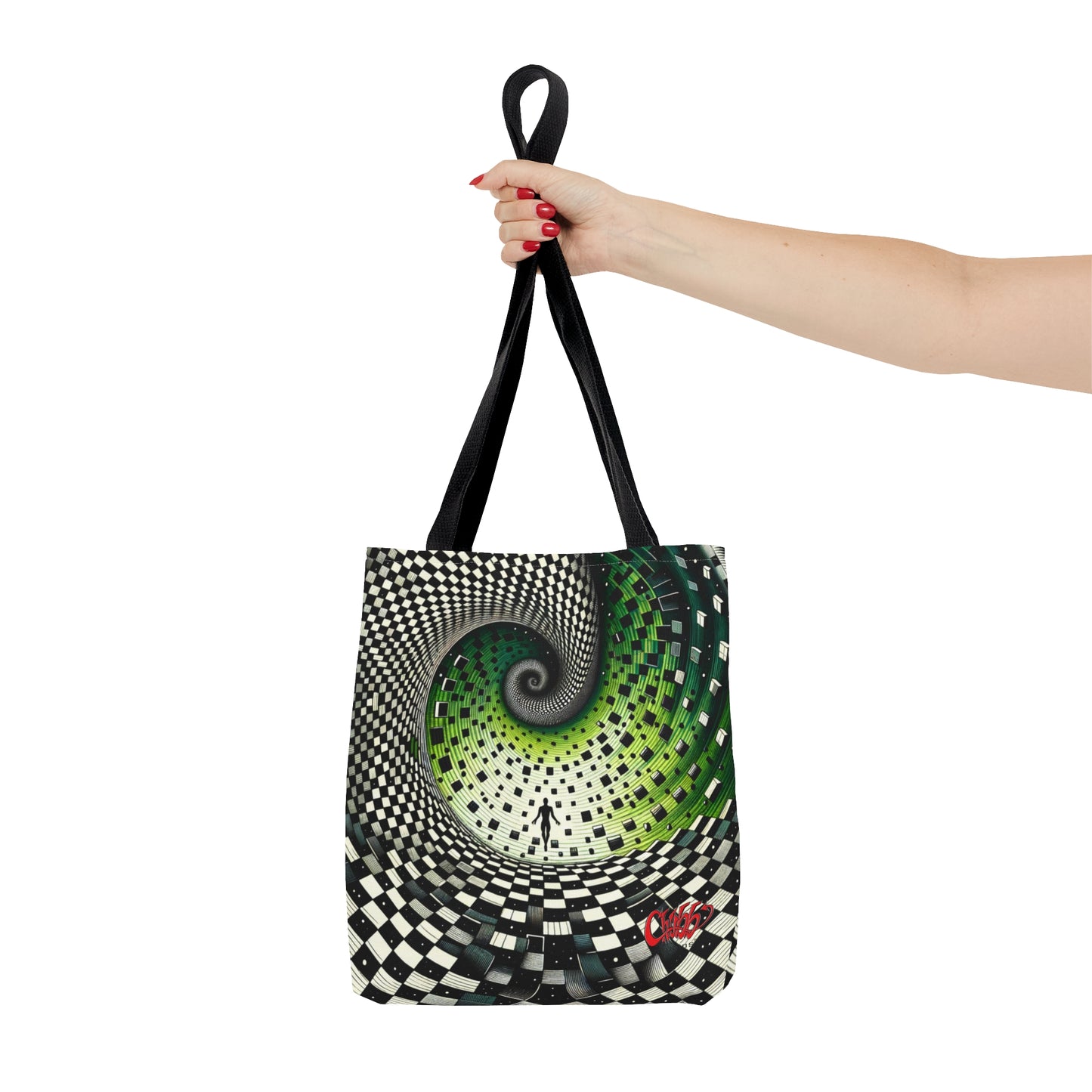 Hypnotic Vortex Tote Bag