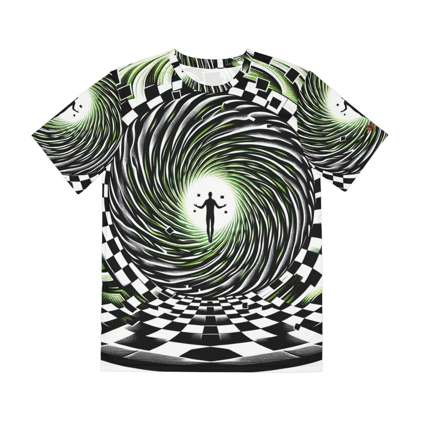 Hypnotic Vortex Graphic Tee