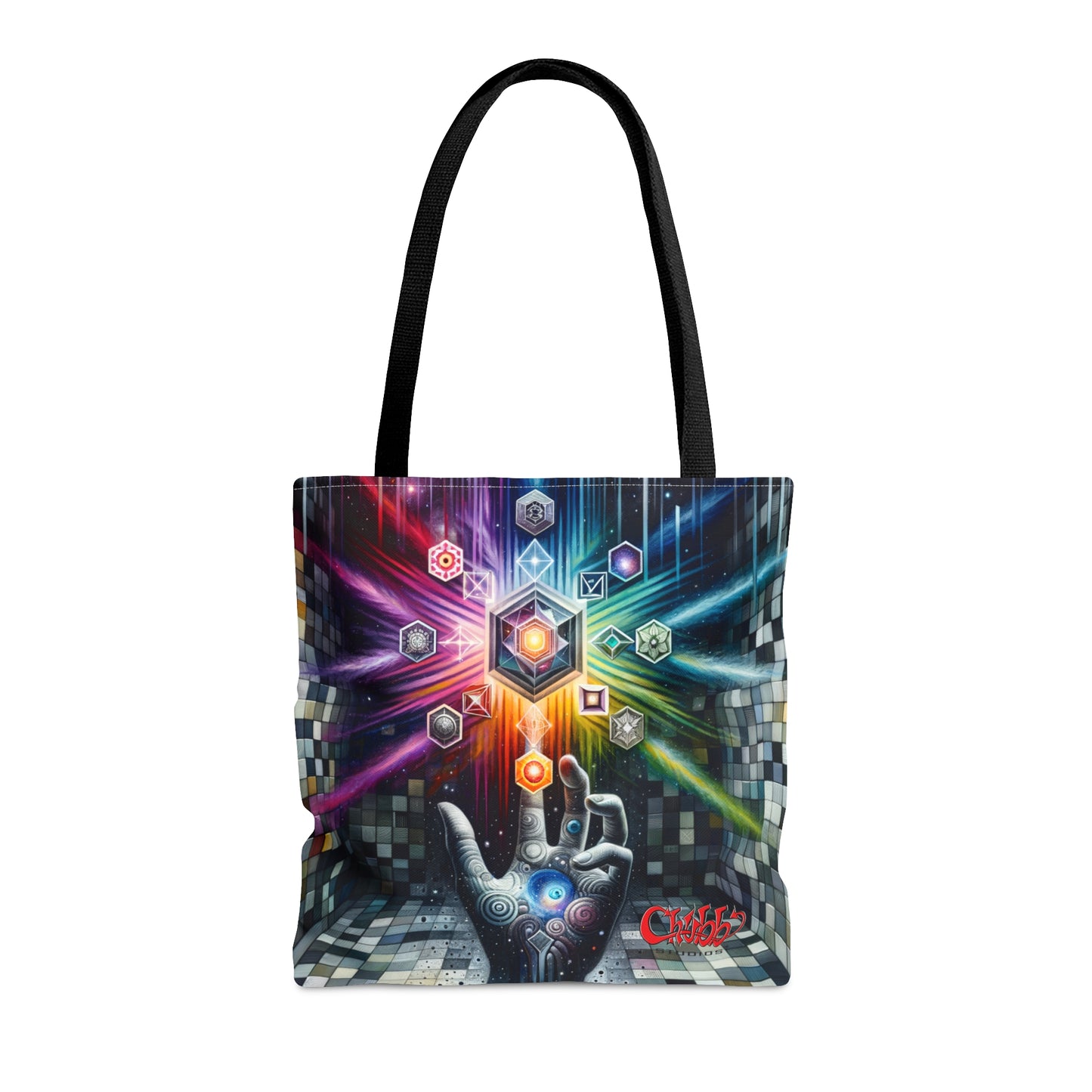 Cosmic Hand Tote Bag