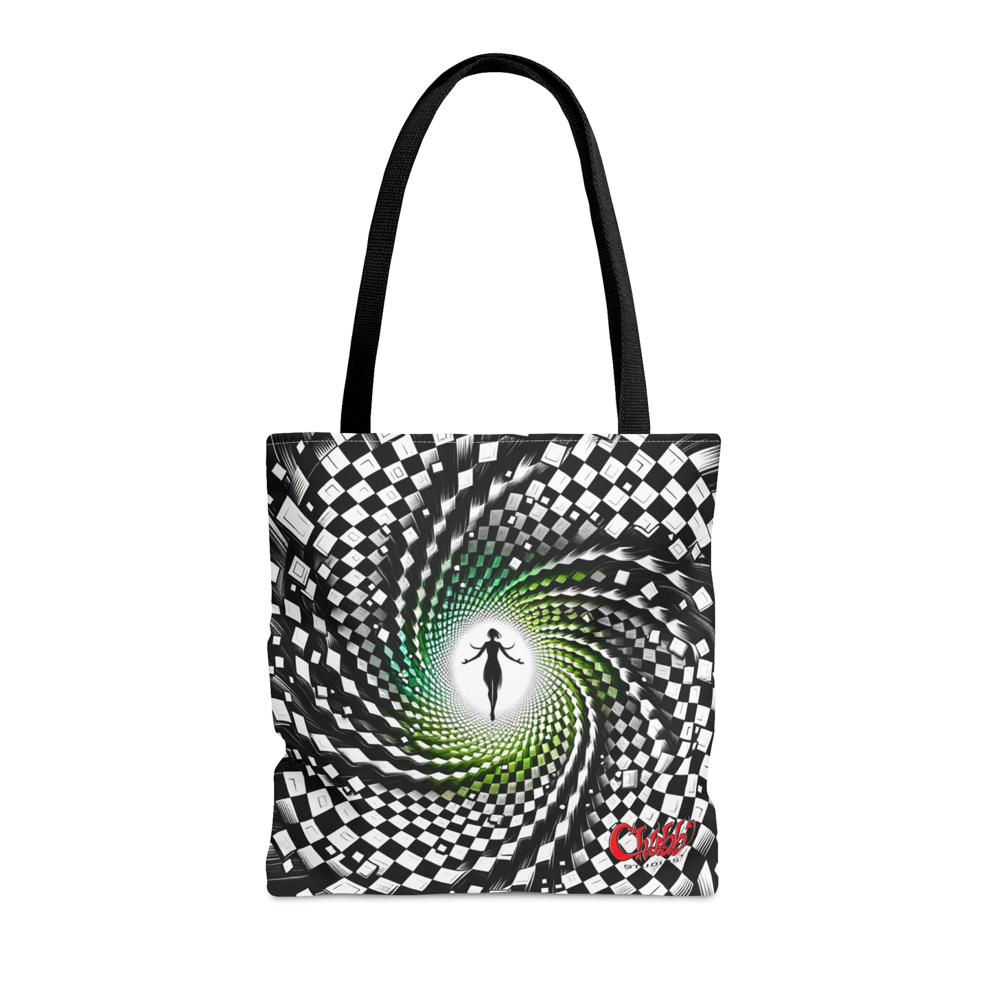 Hypnotic Vortex Tote Bag