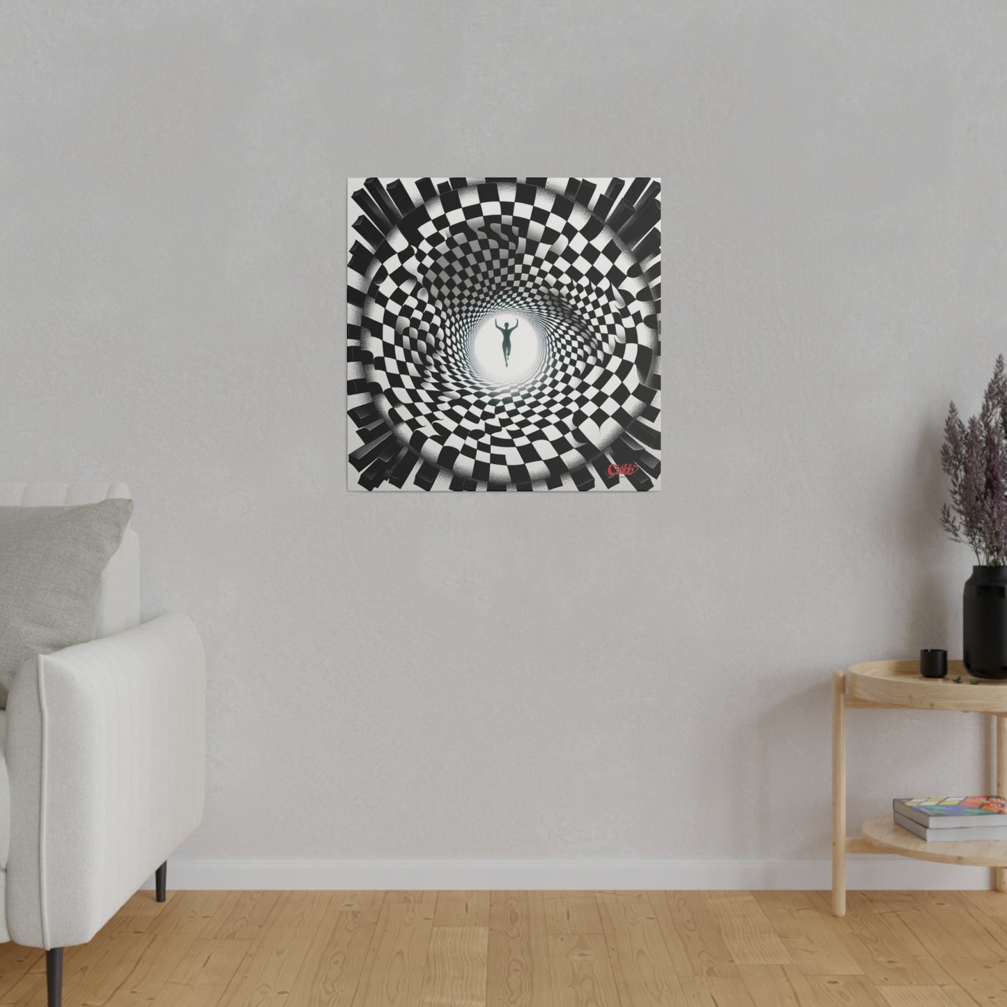 Surreal Vortex Canvas Art