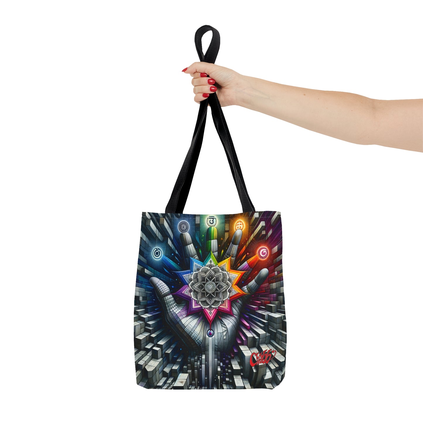 Cosmic Mandala Tote Bag