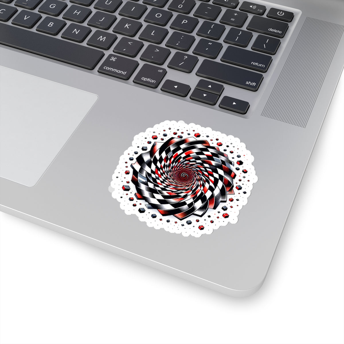 Hypnotic Vortex Geometric Sticker