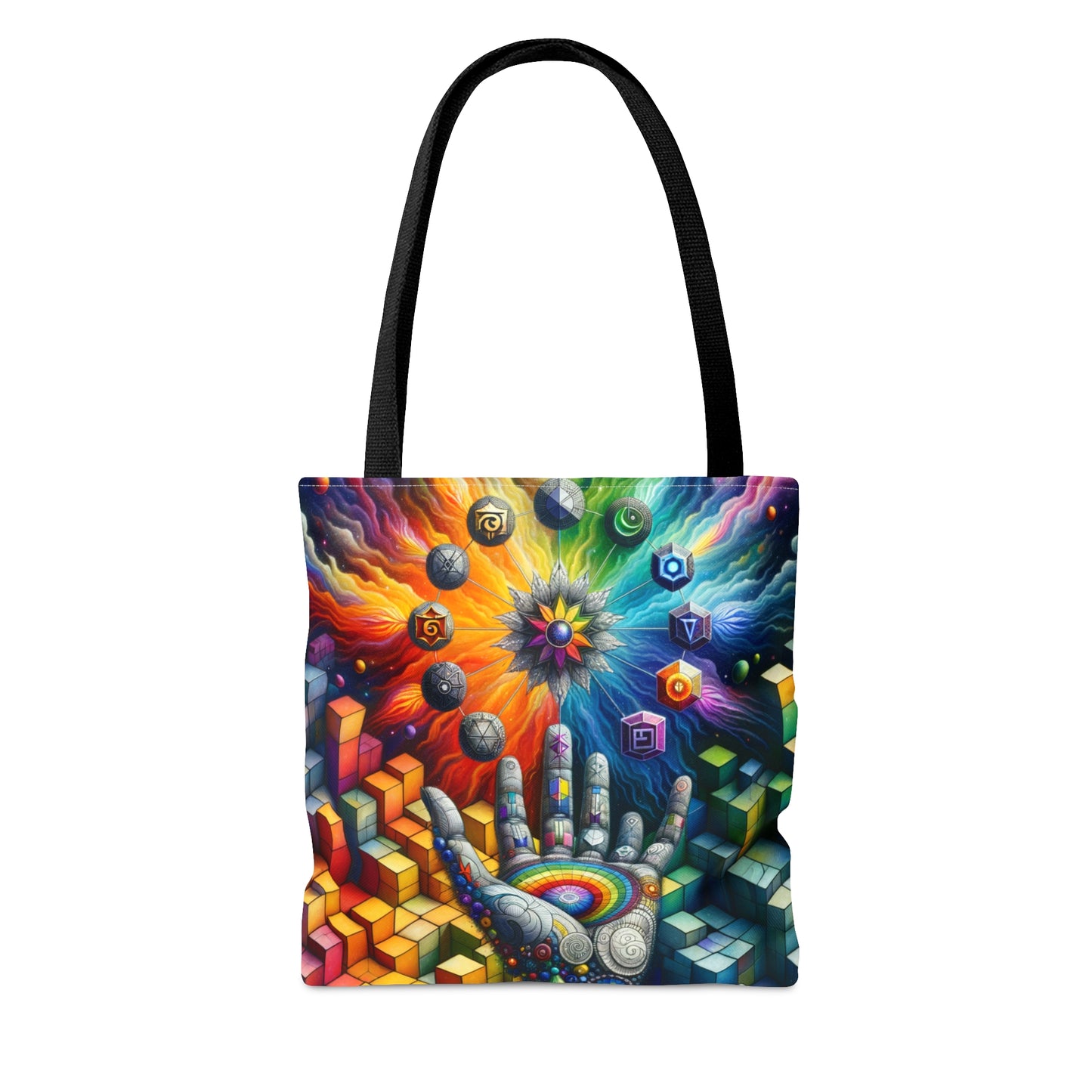 Cosmic Hand Tote Bag