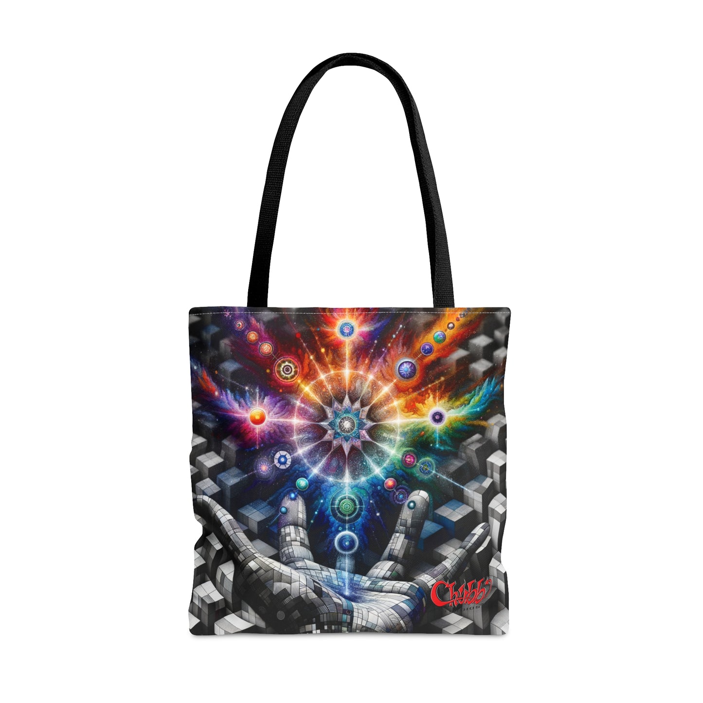 Cosmic Hand Tote Bag