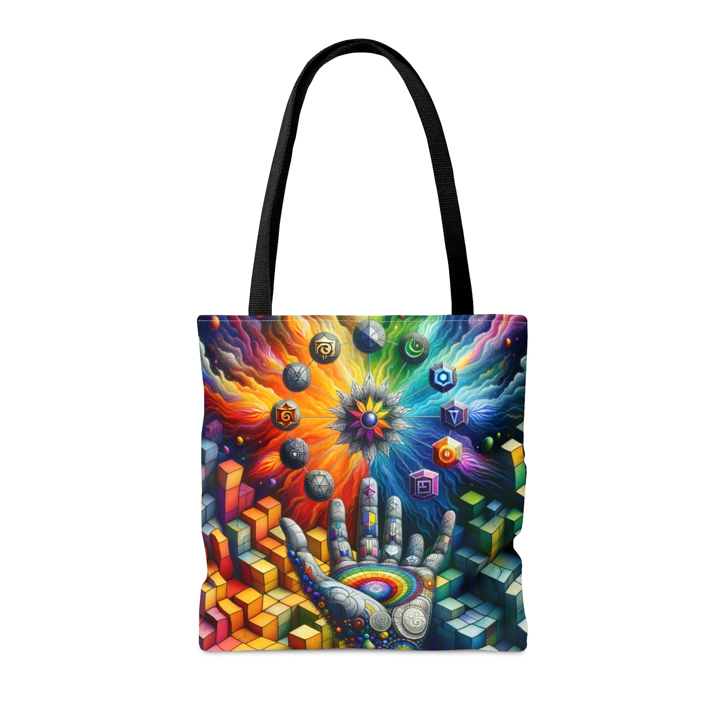 Cosmic Hand Tote Bag