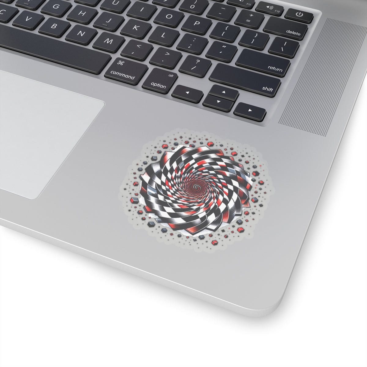 Hypnotic Vortex Geometric Sticker