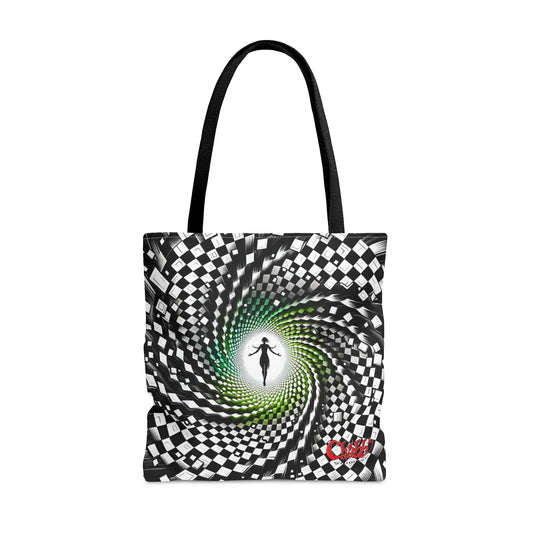 Hypnotic Vortex Tote Bag