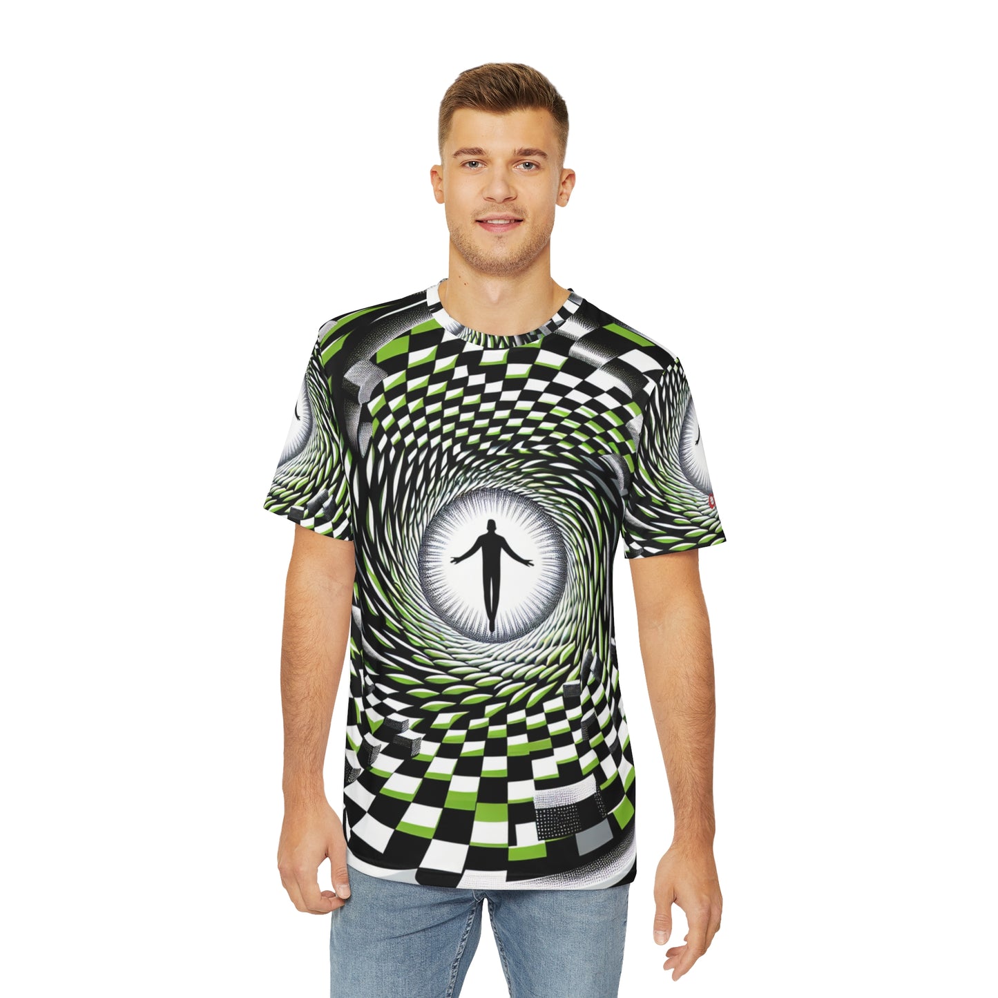 Hypnotic Vortex Graphic Tee