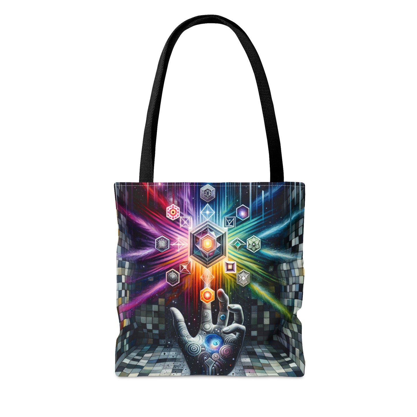 Cosmic Hand Tote Bag