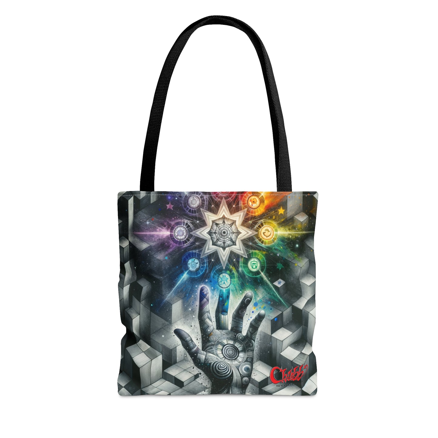 Cosmic Hand Tote Bag