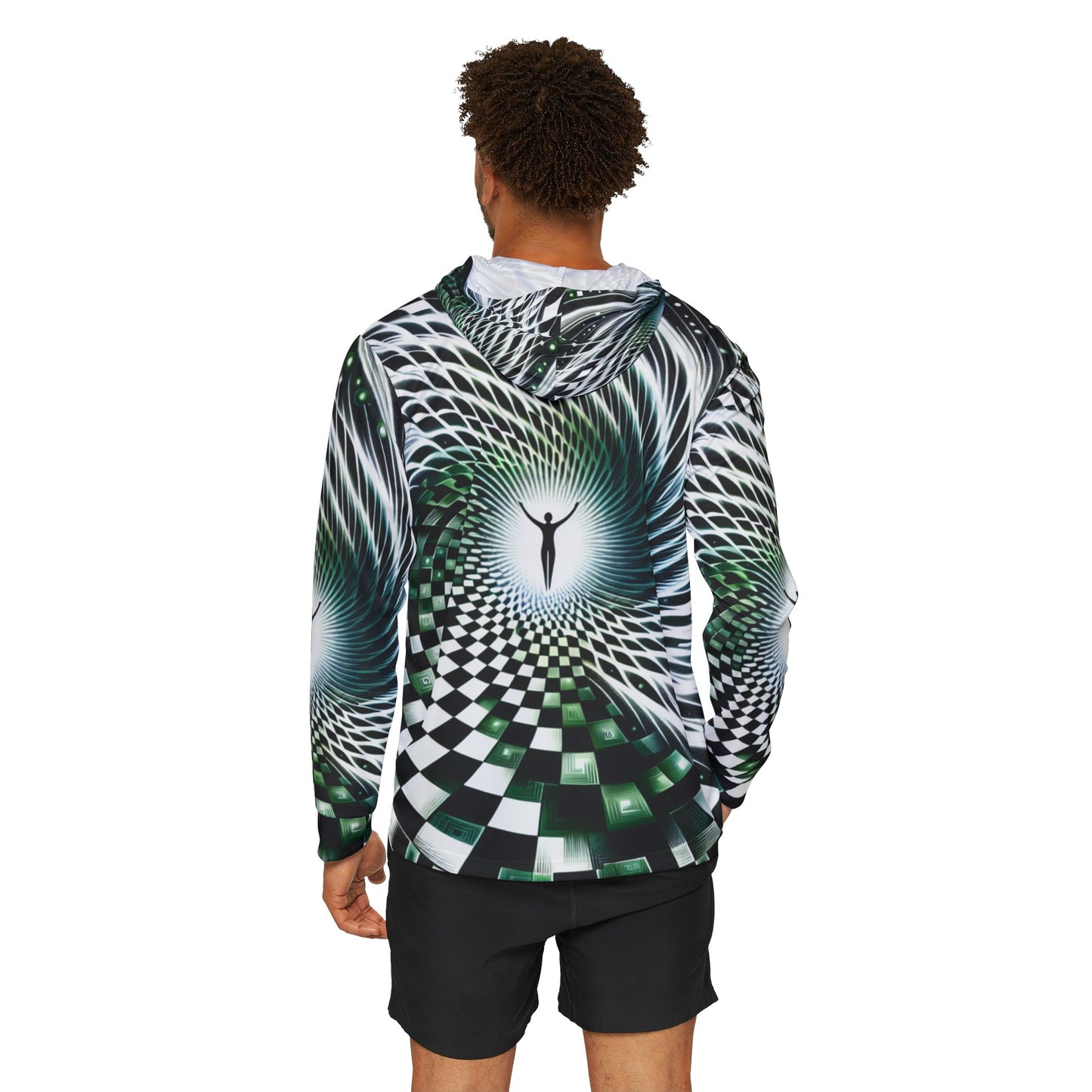 Vortex Illusion Warmup Hoodie